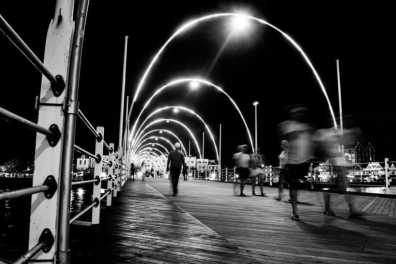 Emma bridge in Willemstad by Paul van Putten