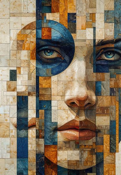 Fragmentierter Blick von Kunst Laune