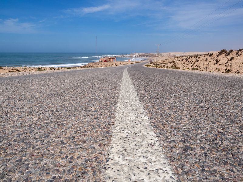 En route vers le village de pêcheurs authentique de Tifnit au Maroc par Marlies de Buck