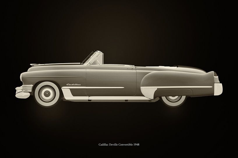 Cadillac Deville 1948 by Jan Keteleer