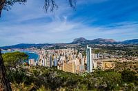 Benidorm depuis la colline