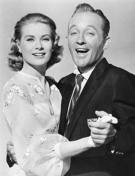 Grace Kelly and Bing Crosby by Bridgeman Images