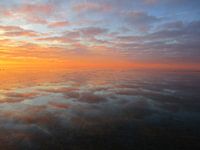 wolkenweerspiegeling