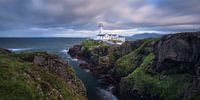 De dramatische kust van Ierland - Fanad Head Vuurtoren