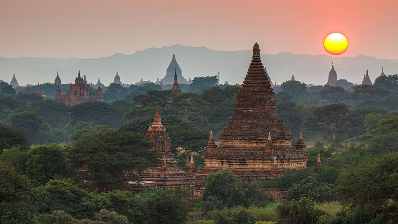 The temples of Bagan in Myanmar by Roland Brack