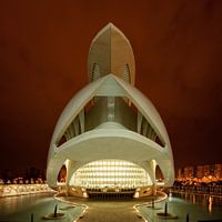 Architektur von Santiago Calatrava in Valencia