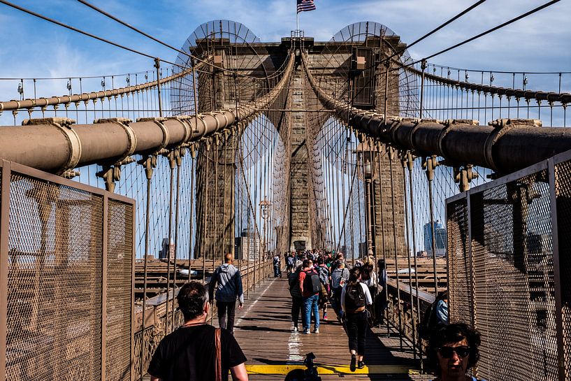 Brooklyn Bridge, New York City par Eddy Westdijk