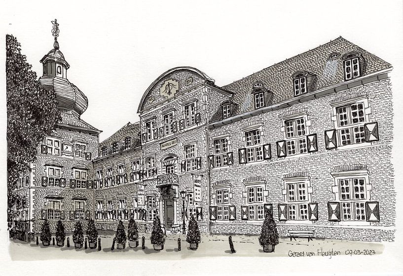 Abtei Rolduc, Südlimburg von Gerard van Heugten