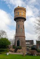Historischer Wasserturm auf dem Oostsingel im Zentrum von Woerden
