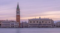 Venedig im violetten Abendlicht
