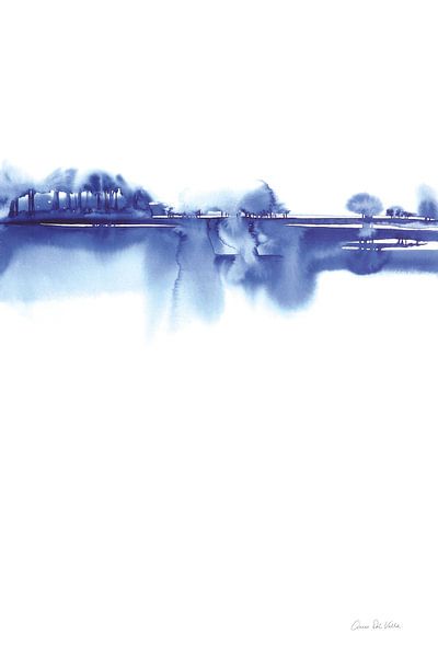 Blauer Horizont I., Aimee Del Valle von Wild Apple