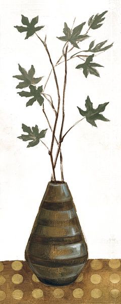 Zen Panel III auf Weiß, Silvia Vassileva von Wild Apple