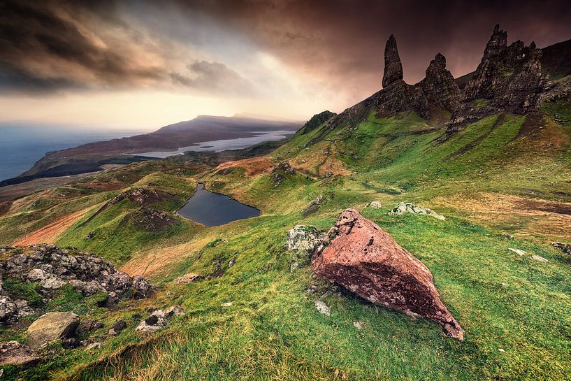 Old Man Of Storr by Arnaud Bertrande