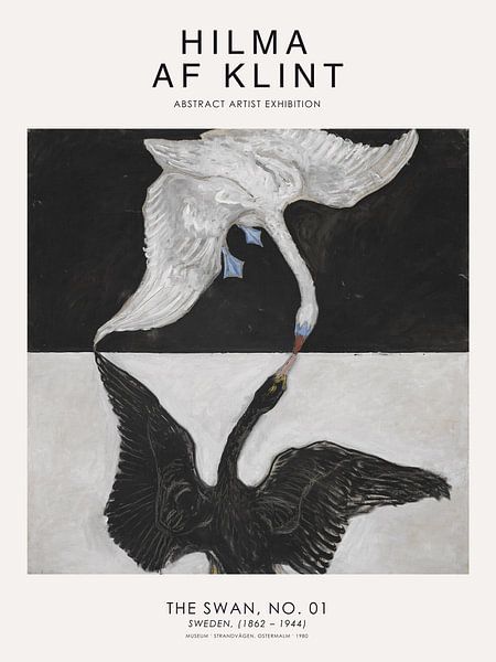 Hilma AF Klint - Der Schwan No. 1 von Old Masters