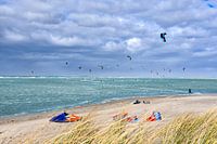 Kite surfing au Brouwersdam en Zélande