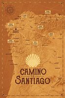 Camino de Santiago Map | Way of St. James Routes
