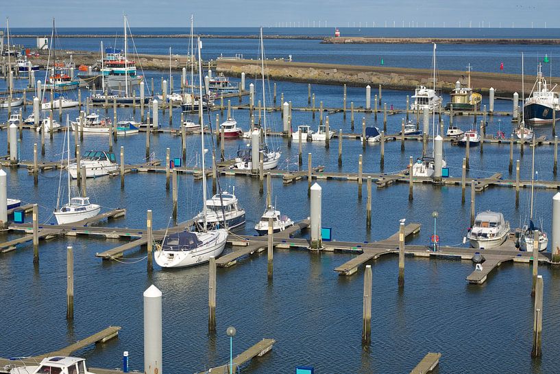 Zeejachthaven van IJmuiden par Berthilde van der Leij