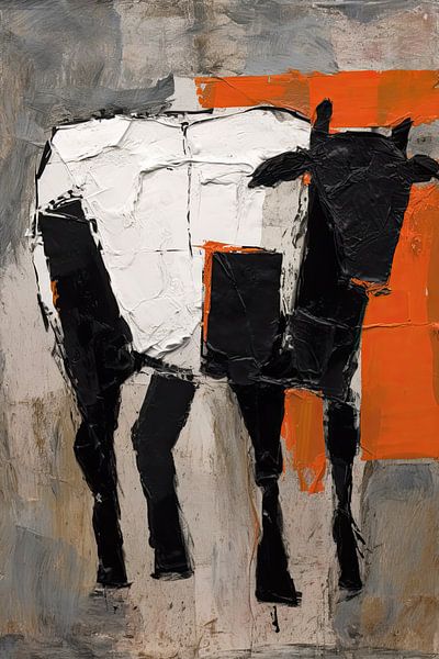 Kuh abstrakt von Imagine