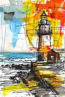 Leuchtturm Gelassenheit