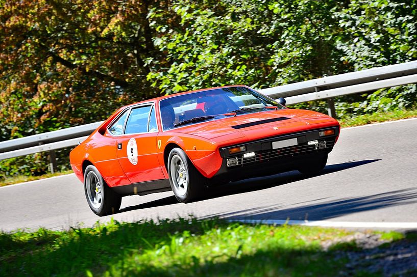 Ferrari Dino 308 GT4 - Start 9 - Eggberg Klassik 2023 von Ingo Laue