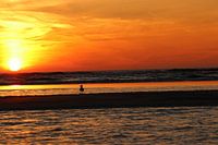Zandvoort zonsondergang
