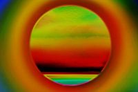 Patrijspoort met zicht op de kust