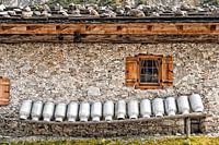 Refuge alpin, tyrol, autriche