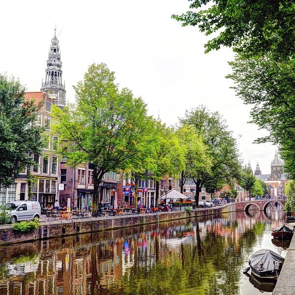 Amsterdam Zentrum Oudezijds Voorburgwal von Hendrik-Jan Kornelis