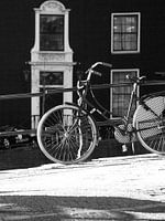 Fiets op brug Amsterdam ZW