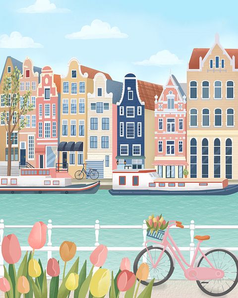 Amsterdam City by Petra Lizde