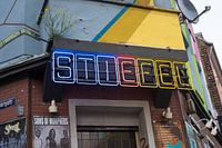 Colorful café in Cologne