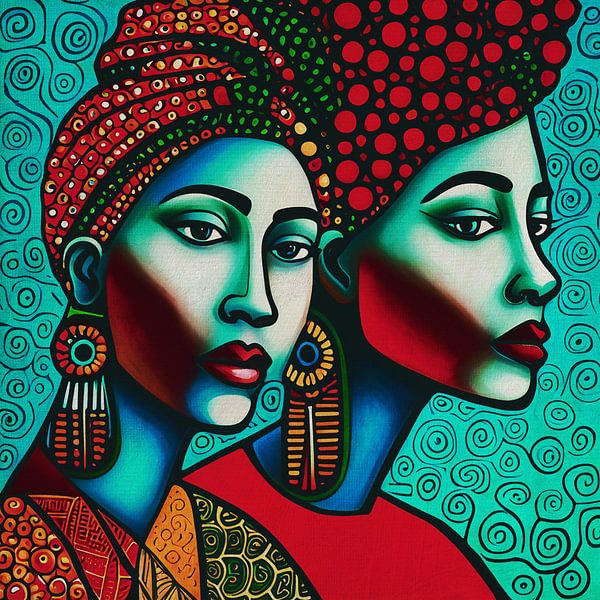 Blaue Frauen von Jan Keteleer