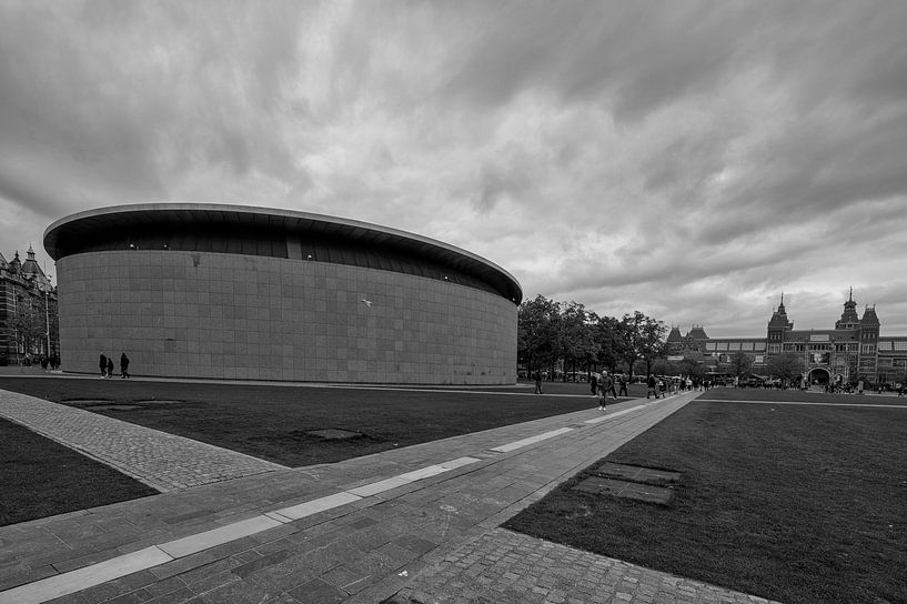 Museumplein Amsterdam von Peter Bartelings