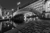 Belgie - Gent bij Nacht - Sint-Michielsbrug