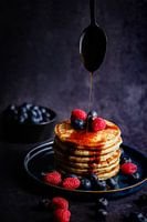 Pancakes with fruit