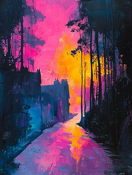 Die Stille der Farbe_2 von Bianca Bakkenist