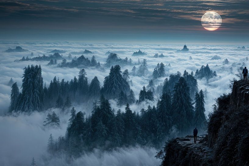 geistige Bilderlandschaft von Egon Zitter