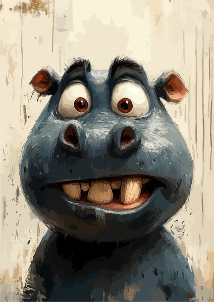 Nilpferd von R Pevitanada