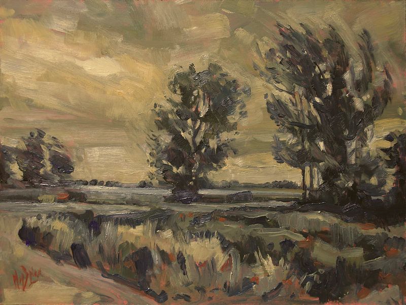 Warmer Wind am frühen Morgen entlang des Schildsees von Nop Briex