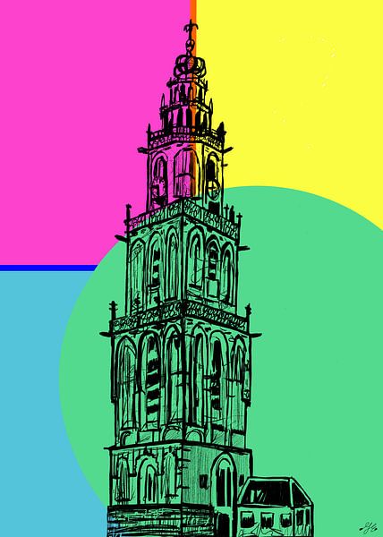 Martitoren Il fait par Janet Edens