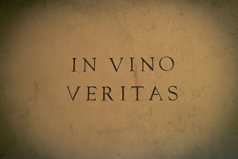 Wein enthält die Wahrheit von Michel Knikker