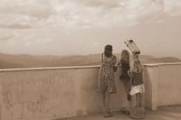 Mother and daughters