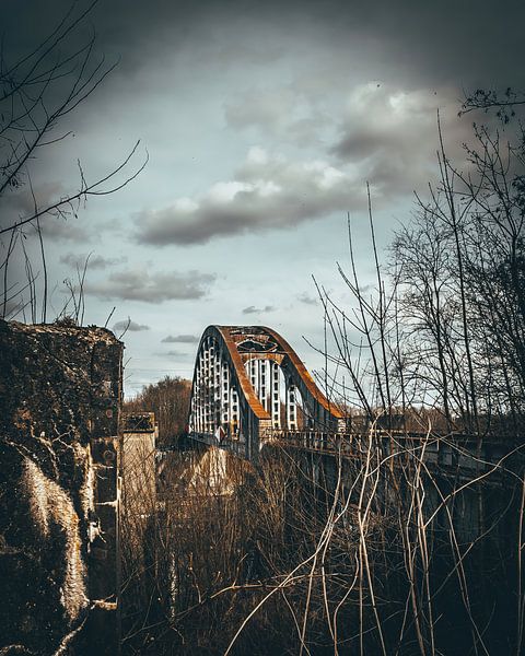 Pont ferroviaire à Gellik par La Photographie Utréchoise