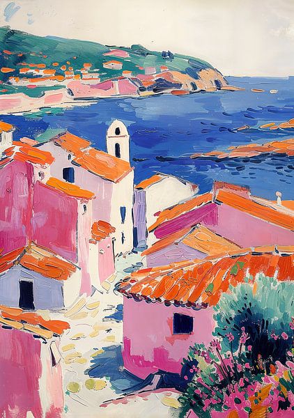 Henri Matisse inspirierte Landschaft von Niklas Maximilian