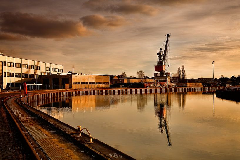Wochenende | Hafen | Wasser | Dämmerung von Dieter Ludorf