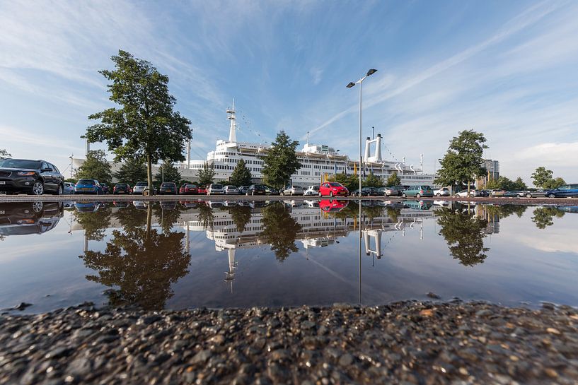 Le ss Rotterdam à Rotterdam Katendrecht par MS Fotografie | Marc van der Stelt