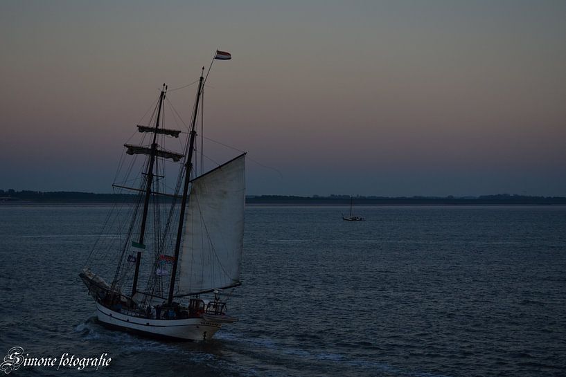 Majestic ships 3 von Simone van der Heide