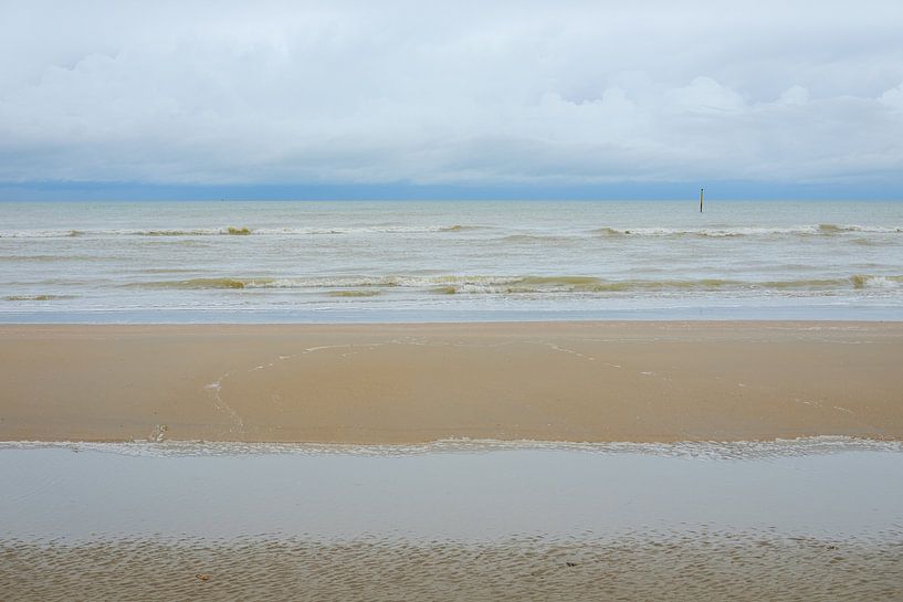 Wellen am Strand von Johan Vanbockryck