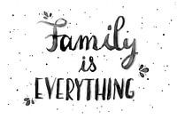 La famille, c'est tout