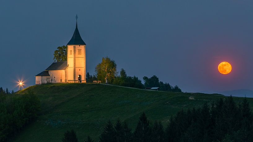 Église de Jamnik, Slovénie par Henk Meijer Photography